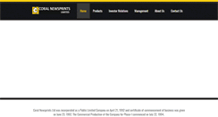 Desktop Screenshot of coralnewsprintslimited.com